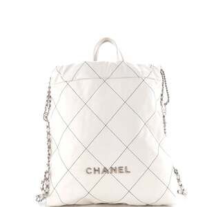 Chanel 22 Chain Backpack Quilted #220990C42B